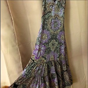 Free People Groovy Flowers Ruffle dress